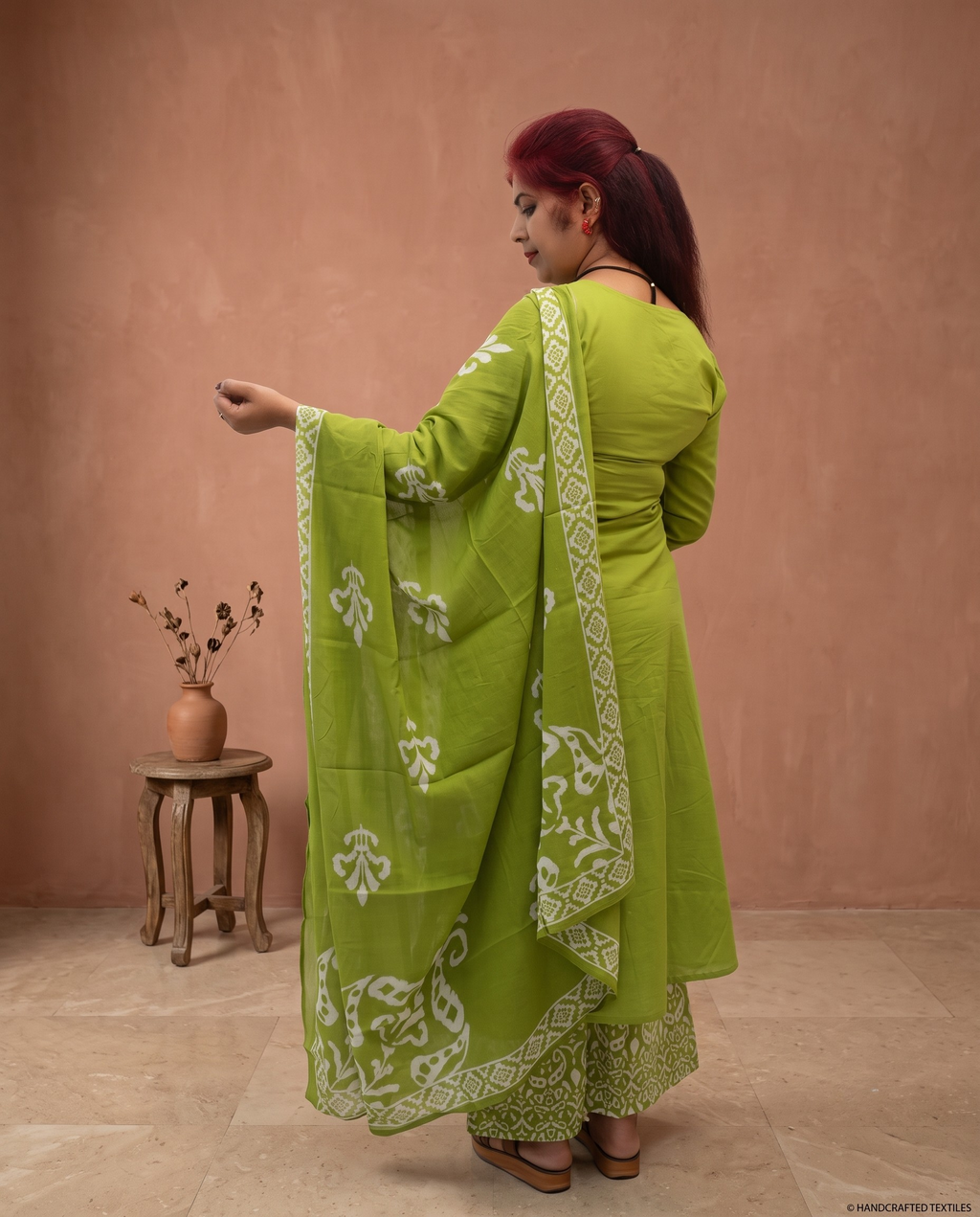 Mulcotton Churidar Set Readymade