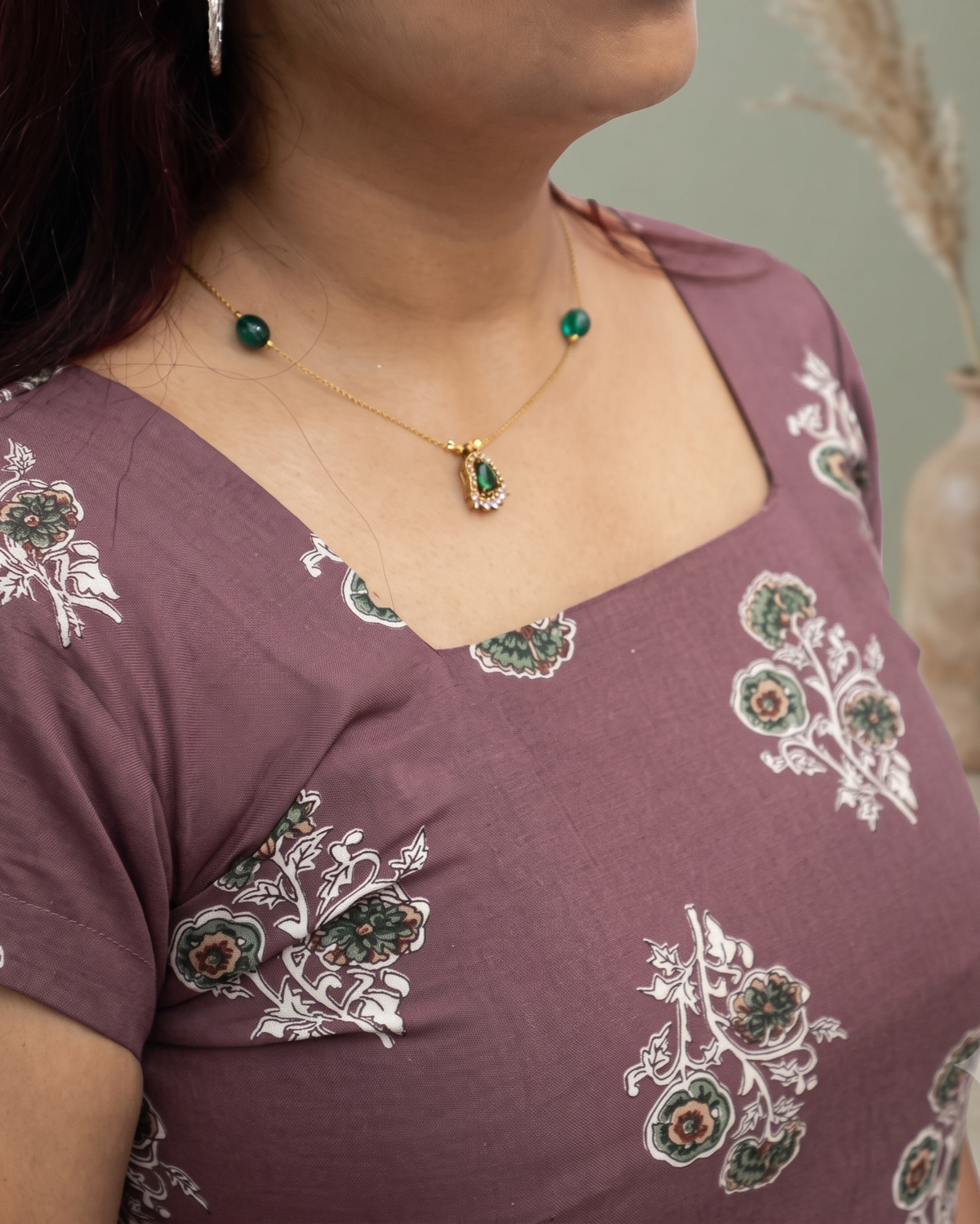 Rayon Cotton Frock