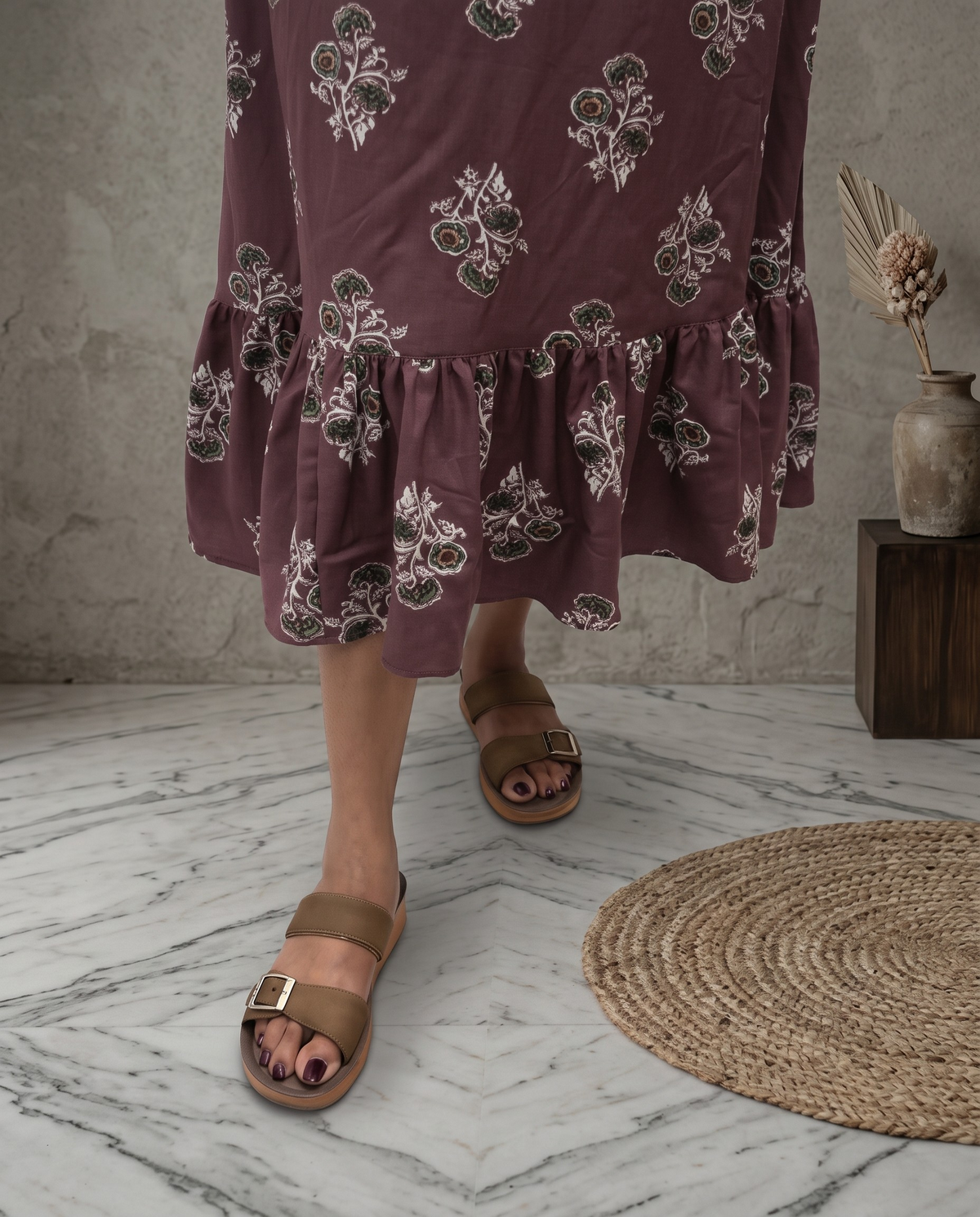 Rayon Cotton Frock