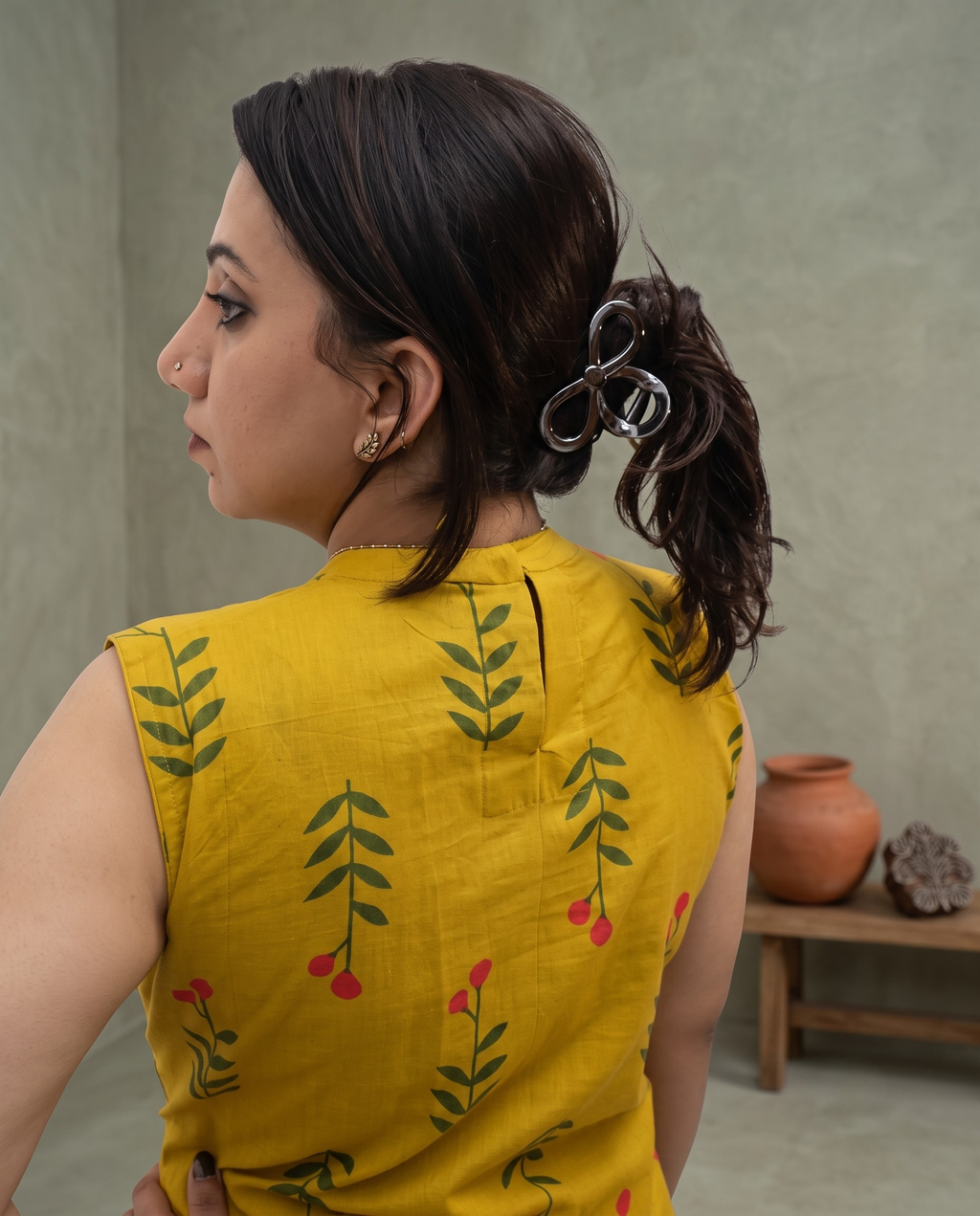 Mulcotton Cord Set Sleevless