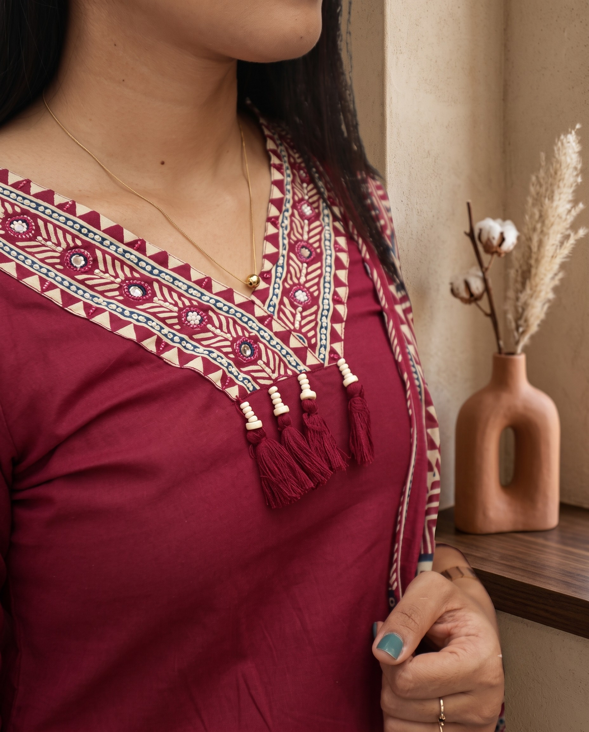 Mulcotton Churidar Set Readymade
