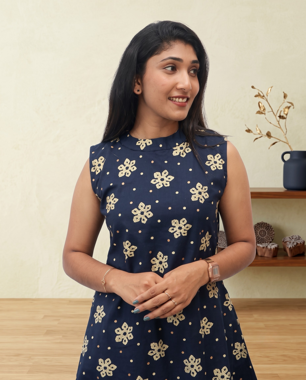 Pure Cotton Cord Set With Sleeve